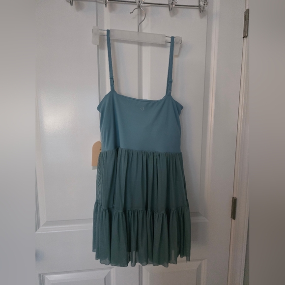 Blogilates/POPFLEX Teal Mini Dress - Picture 4 of 4